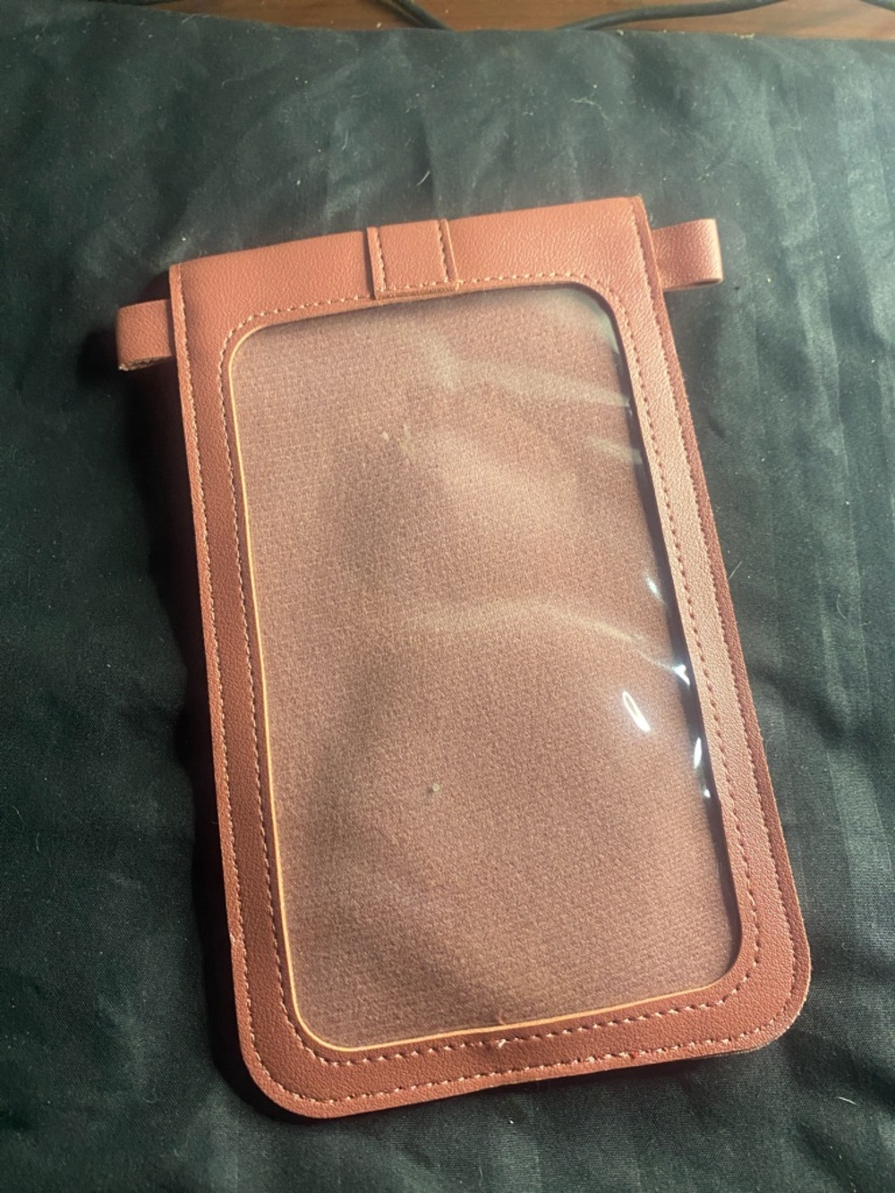Universal Brown Touchscreen Phone Pouch - Protective Sleeve for Cell Phones